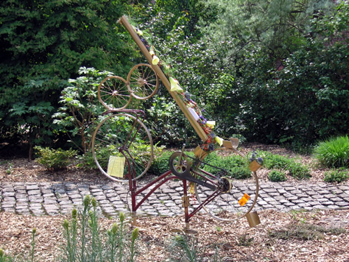 Bicyclette en fleur