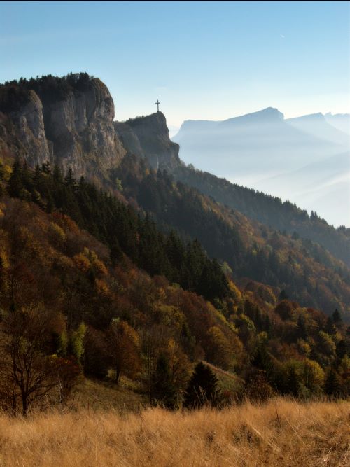 Vue d'automne sur le Nivolet