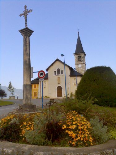 L'église de Mouxy
