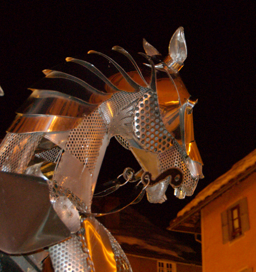 Cheval  ferré