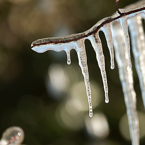 Stalactite de glace