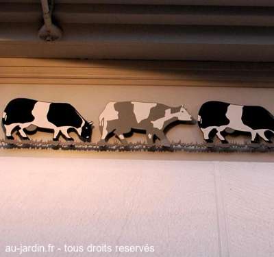 Troupeau de vaches à Lille
