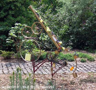 Bicyclette en fleur