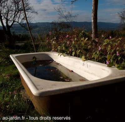 Salle de bain avec vue