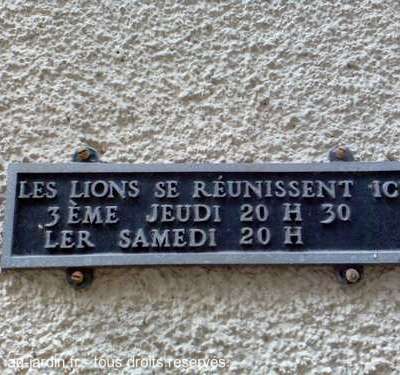 La preuve que des lions vivent à Aubenas en Ardèche.