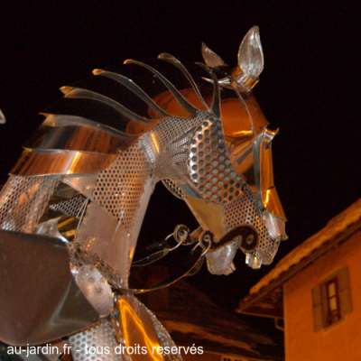 Cheval  ferré