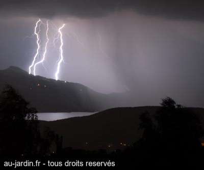Orage sur le Lac du Bourget